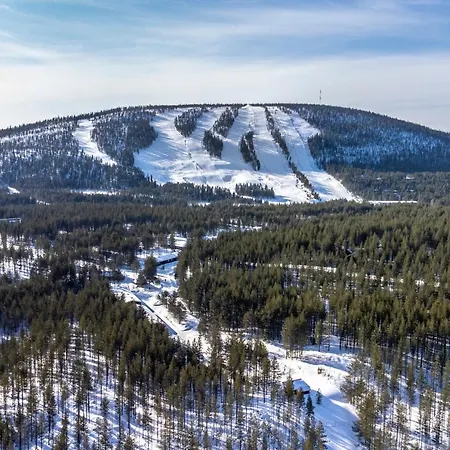 Pisara Slopes 1,2 Km Incl Wifi, Ac, Sauna Сasa de vacaciones Suomutunturi